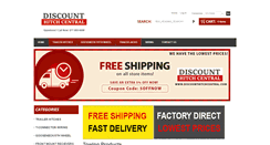 Desktop Screenshot of discounthitchcentral.com